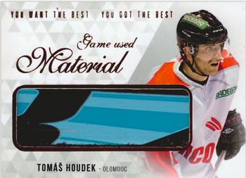 2018-19 OFS Classic Série I - You Want the Best You Got the Best Memorabilia Update #M-HE Tomas Houdek Front
