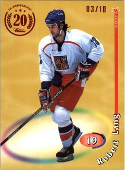 2018-19 OFS Classic Série I - 20th Anniversary OFS 98-99 Insert OH 1998 #19 Robert Lang Front