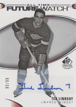 2020-21 SP Signature Edition Legends #428 Ted Lindsay Front