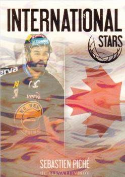 2018-19 OFS Classic Série II - International Stars Ice Water #IS-37 Sebastien Piche Front
