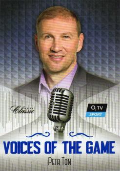 2018-19 OFS Classic Série II - Voices of the Game #VG-6 Petr Ton Front