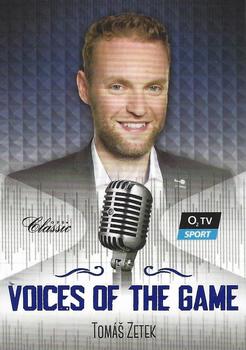 2018-19 OFS Classic Série II - Voices of the Game #VG-10 Tomas Zetek Front