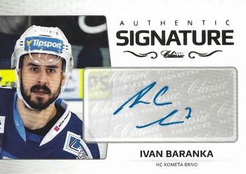 2018-19 OFS Classic Série II - Authentic Signature Gold #ASG-87 Ivan Baranka Front