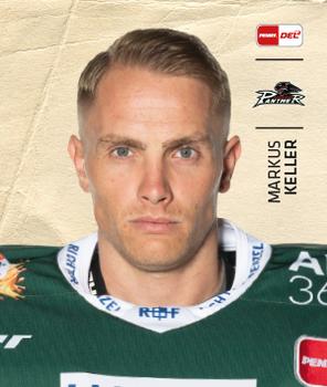 2021-22 Playercards Stickers (DEL) #4 Markus Keller Front