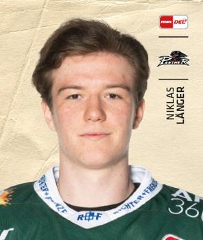 2021-22 Playercards Stickers (DEL) #11 Niklas Länger Front