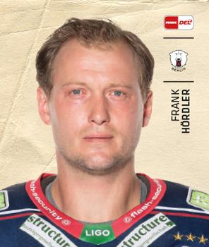 2021-22 Playercards Stickers (DEL) #32 Frank Hördler Front