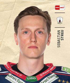2021-22 Playercards Stickers (DEL) #44 Sebastian Streu Front