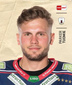 2021-22 Playercards Stickers (DEL) #46 Parker Tuomie Front