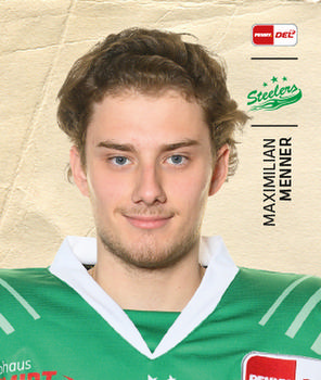 2021-22 Playercards Stickers (DEL) #57 Maximilian Menner Front