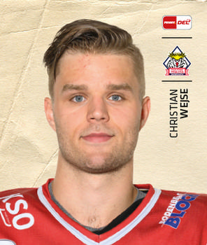 2021-22 Playercards Stickers (DEL) #89 Christian Wejse Front