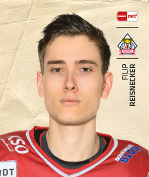 2021-22 Playercards Stickers (DEL) #92 Filip Reisnecker Front