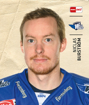2021-22 Playercards Stickers (DEL) #293 Niclas Burström Front