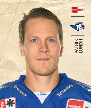 2021-22 Playercards Stickers (DEL) #298 Patrik Lundh Front