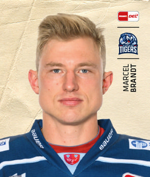 2021-22 Playercards Stickers (DEL) #313 Marcel Brandt Front
