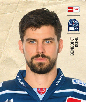 2021-22 Playercards Stickers (DEL) #315 Benedikt Kohl Front