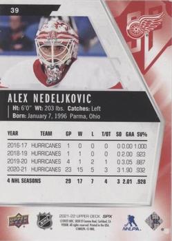 2021-22 SPx #39 Alex Nedeljkovic Back