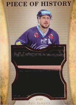 2016 OFS Icebook - Piece Of History Gold #POH-34 Petr Vampola Front