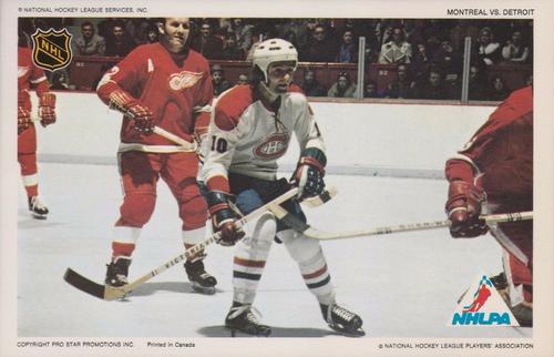 1972-73 Pro Star Promotions NHL Action #NNO Montreal vs. Detroit Front