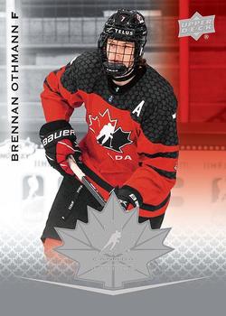 2021-22 Upper Deck Team Canada Juniors #23 Brennan Othmann Front