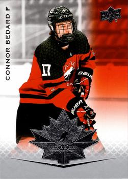 2021-22 Upper Deck Team Canada Juniors #32 Connor Bedard Front