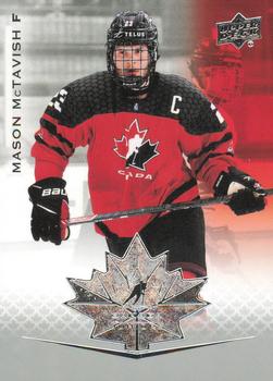 2021-22 Upper Deck Team Canada Juniors #36 Mason McTavish Front