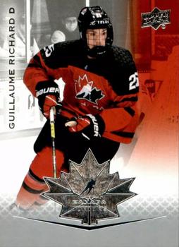 2021-22 Upper Deck Team Canada Juniors #37 Guillaume Richard Front