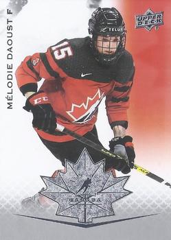 2021-22 Upper Deck Team Canada Juniors #54 Melodie Daoust Front