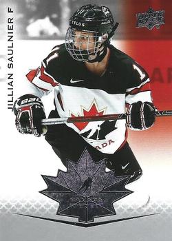 2021-22 Upper Deck Team Canada Juniors #57 Jillian Saulnier Front