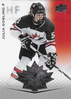 2021-22 Upper Deck Team Canada Juniors #59 Julia Gosling Front
