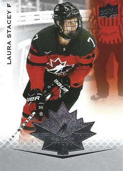 2021-22 Upper Deck Team Canada Juniors #60 Laura Stacey Front