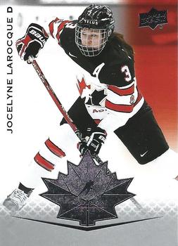 2021-22 Upper Deck Team Canada Juniors #62 Jocelyne Larocque Front