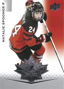 2021-22 Upper Deck Team Canada Juniors #63 Natalie Spooner Front