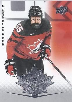 2021-22 Upper Deck Team Canada Juniors #67 Jessie Eldridge Front