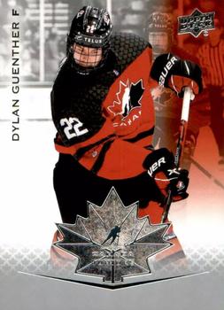 2021-22 Upper Deck Team Canada Juniors #85 Dylan Guenther Front