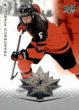 2021-22 Upper Deck Team Canada Juniors #92 Francesco Pinelli Front
