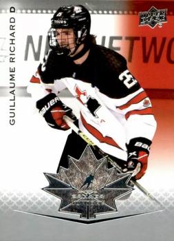 2021-22 Upper Deck Team Canada Juniors #98 Guillaume Richard Front