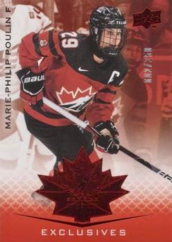 2021-22 Upper Deck Team Canada Juniors - Exclusives #48 Marie-Philip Poulin Front