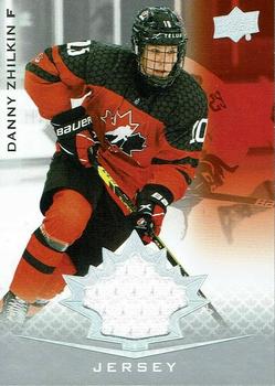 2021-22 Upper Deck Team Canada Juniors - Jerseys #26 Danny Zhilkin Front