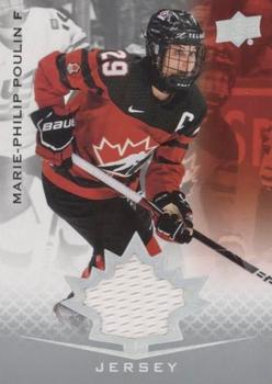 2021-22 Upper Deck Team Canada Juniors - Jerseys #48 Marie-Philip Poulin Front