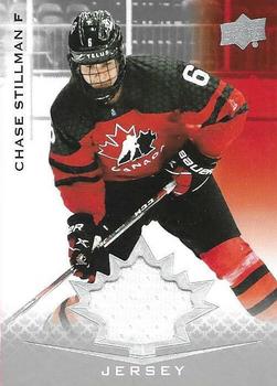 2021-22 Upper Deck Team Canada Juniors - Jerseys #78 Chase Stillman Front