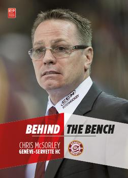2013-14 PCAS Swiss National League - Behind The Bench #BTB06 Chris McSorley Front