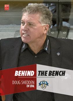 2013-14 PCAS Swiss National League - Behind The Bench #BTB12 Doug Shedden Front