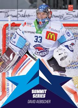 2013-14 PCAS Swiss National League - Summit Series #SU13 David Aebischer Front