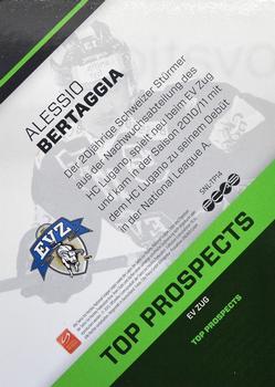 2013-14 PCAS Swiss National League - Top Prospects #TP14 Alessio Bertaggia Back
