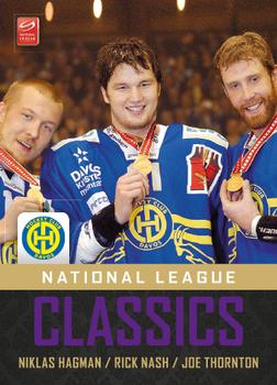 2013-14 PCAS Swiss National League - National League Classics #NLC04 Niklas Hagman / Rick Nash / Joe Thornton Front