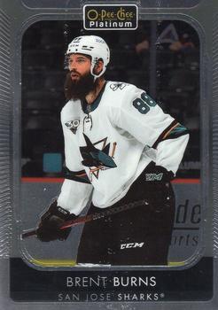 2021-22 O-Pee-Chee Platinum #124 Brent Burns Front