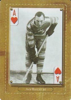 2005 Hockey Hall of Fame Playing Cards #A♥ Ace Bailey Front
