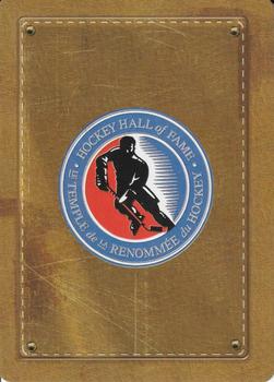 2005 Hockey Hall of Fame Playing Cards #JOKER Bernie Geoffrion Back