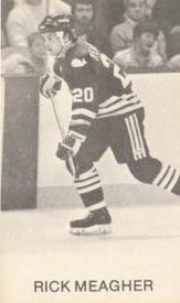 1981-82 Hartford Whalers Mini Pics #2 Rick Meagher Front