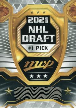 2021-22 Upper Deck MVP - 2021 NHL Draft #1 Pick #DP-1 Redemption Card Front